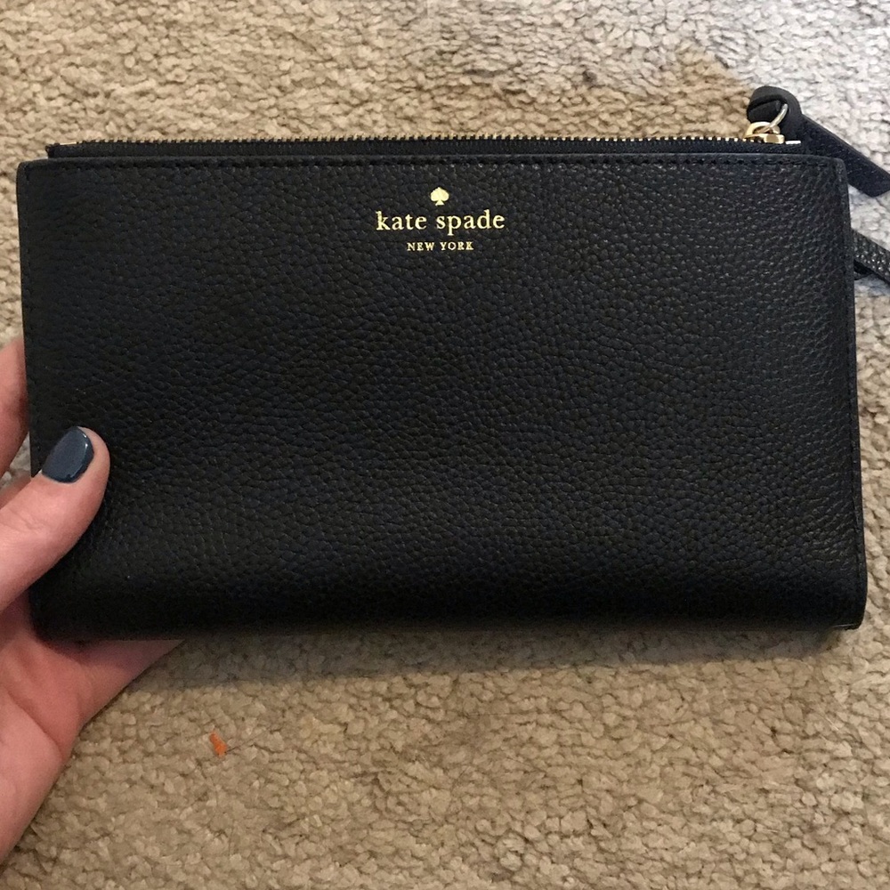 Kate Spade Authentic black wallet